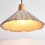 Modern Concrete Pendant Light With Warm LED Glow — Halden Lighting