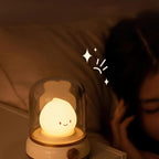 Modern Cordless Table Lamp With Warm LED Glow — Halden Lighting