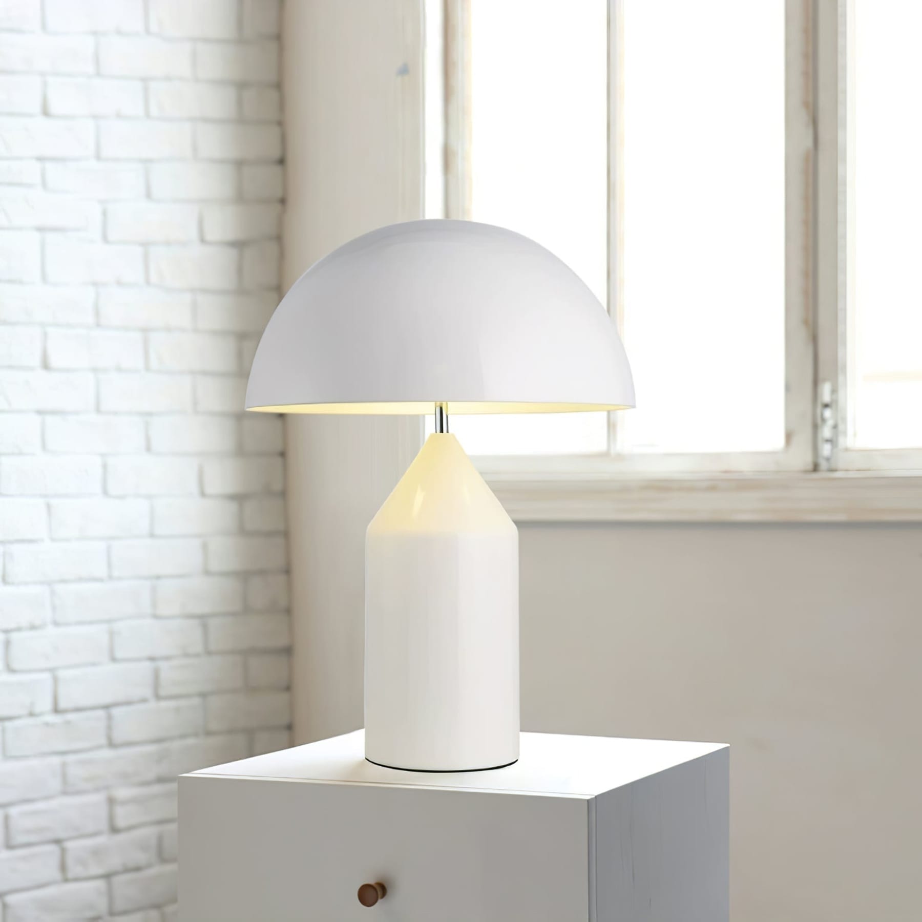 Modern Metal Table Lamp for Living Room and Bedroom — Halden Lighting