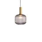 Modern Glass Pendant Light With Warm LED Glow — Halden Lighting