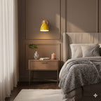 Modern Wood Wall Light With Matte Finish — Halden Lighting