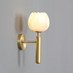 Modern Metal Wall Light With Integrated LED for Living Room — Halden Lighting