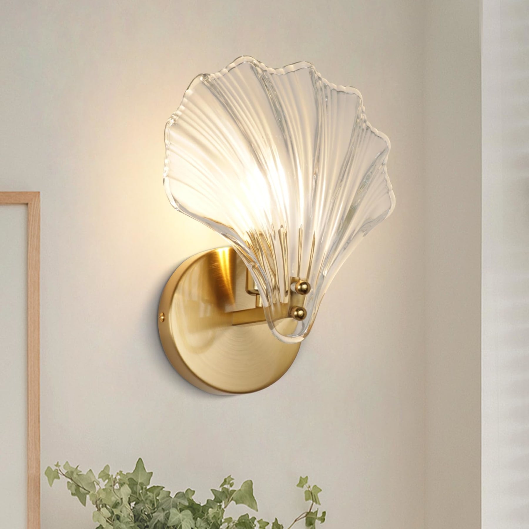 Modern Metal Wall Light With Warm LED Glow — Halden Lighting