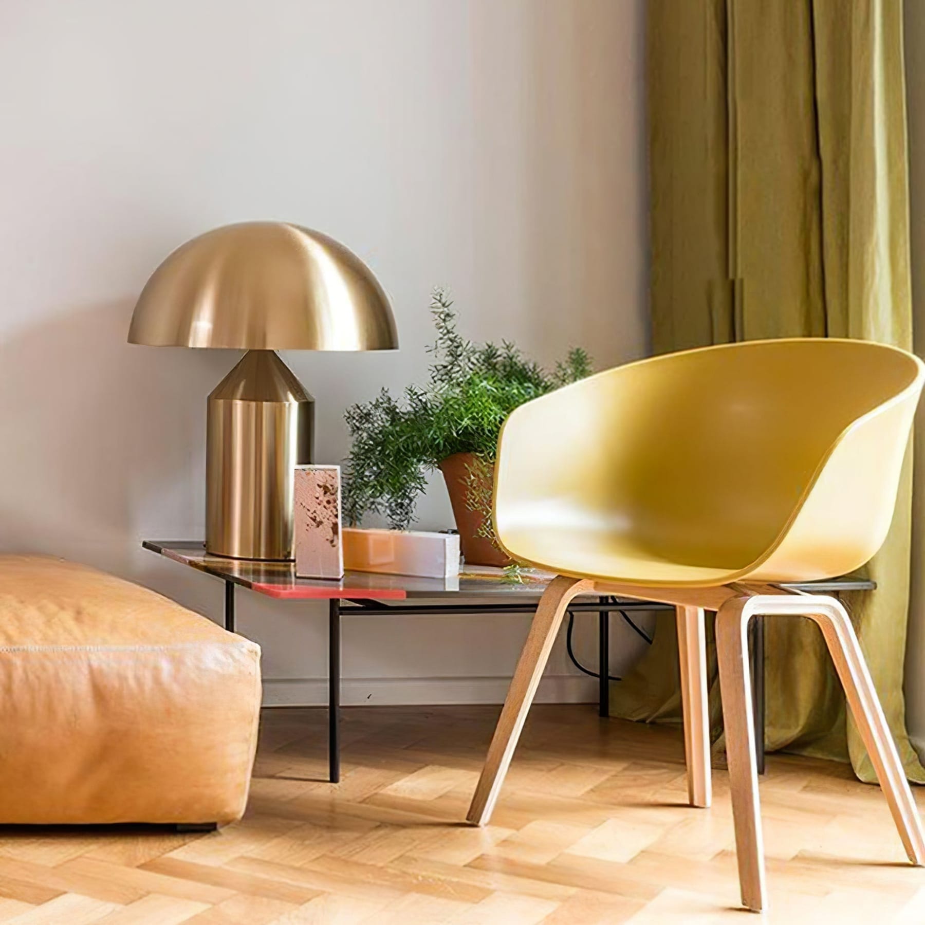 Modern Metal Table Lamp for Living Room and Bedroom — Halden Lighting