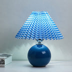 Retro Ceramic Table Lamp With Warm LED Glow — Halden Lighting