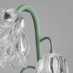 Retro Glass Table Lamp With Warm LED Glow — Halden Lighting