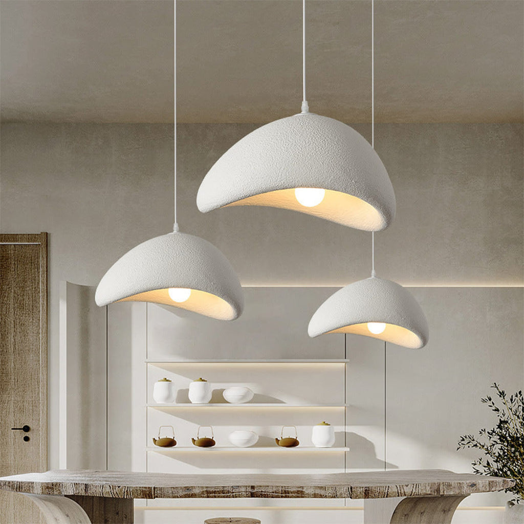Modern Resin Pendant Light for Living Room and Dining Room — Halden Lighting