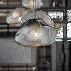Modern Glass Pendant Light With Warm LED Glow — Halden Lighting