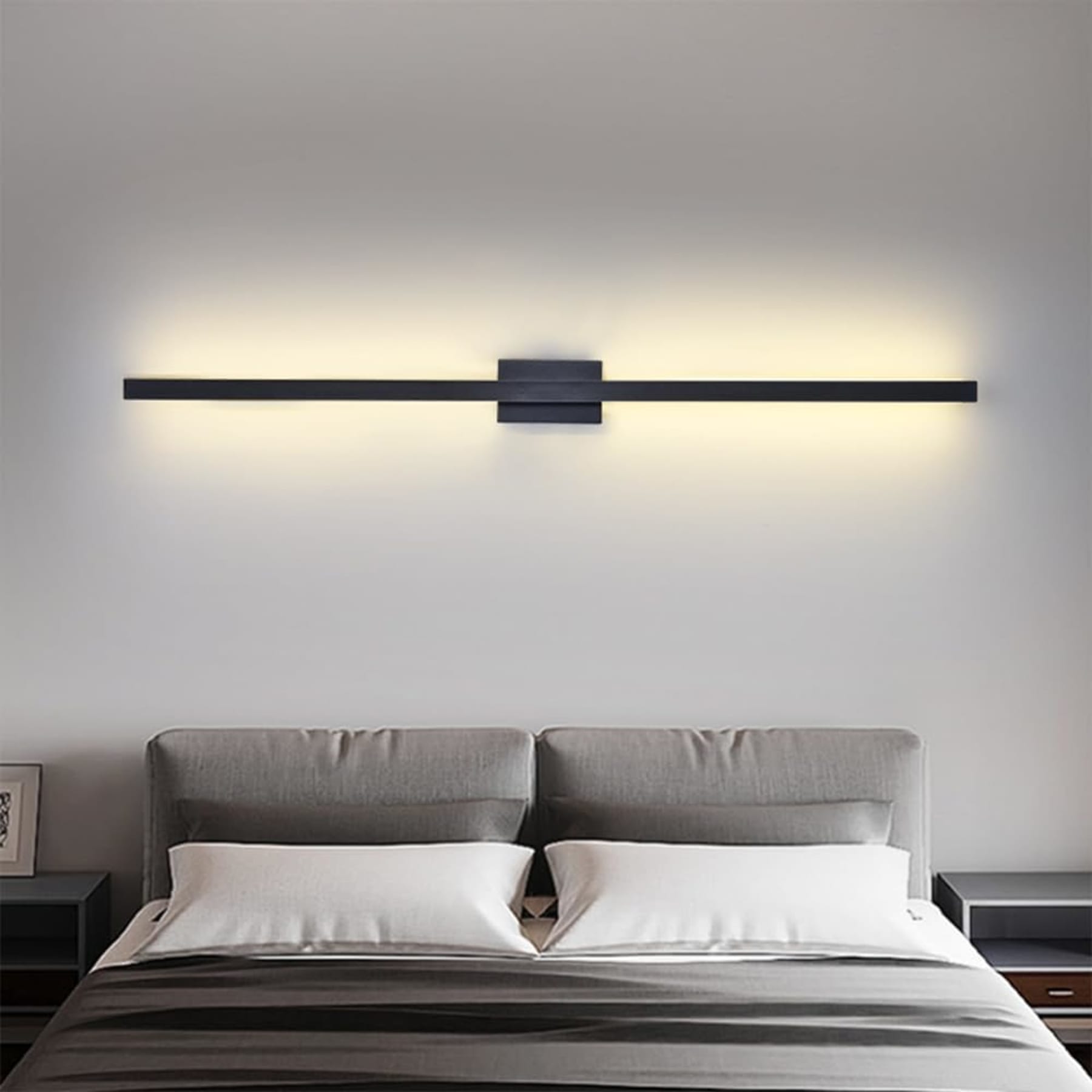 Minimalist Linear Wall Light With Warm LED Glow — Halden Lighting