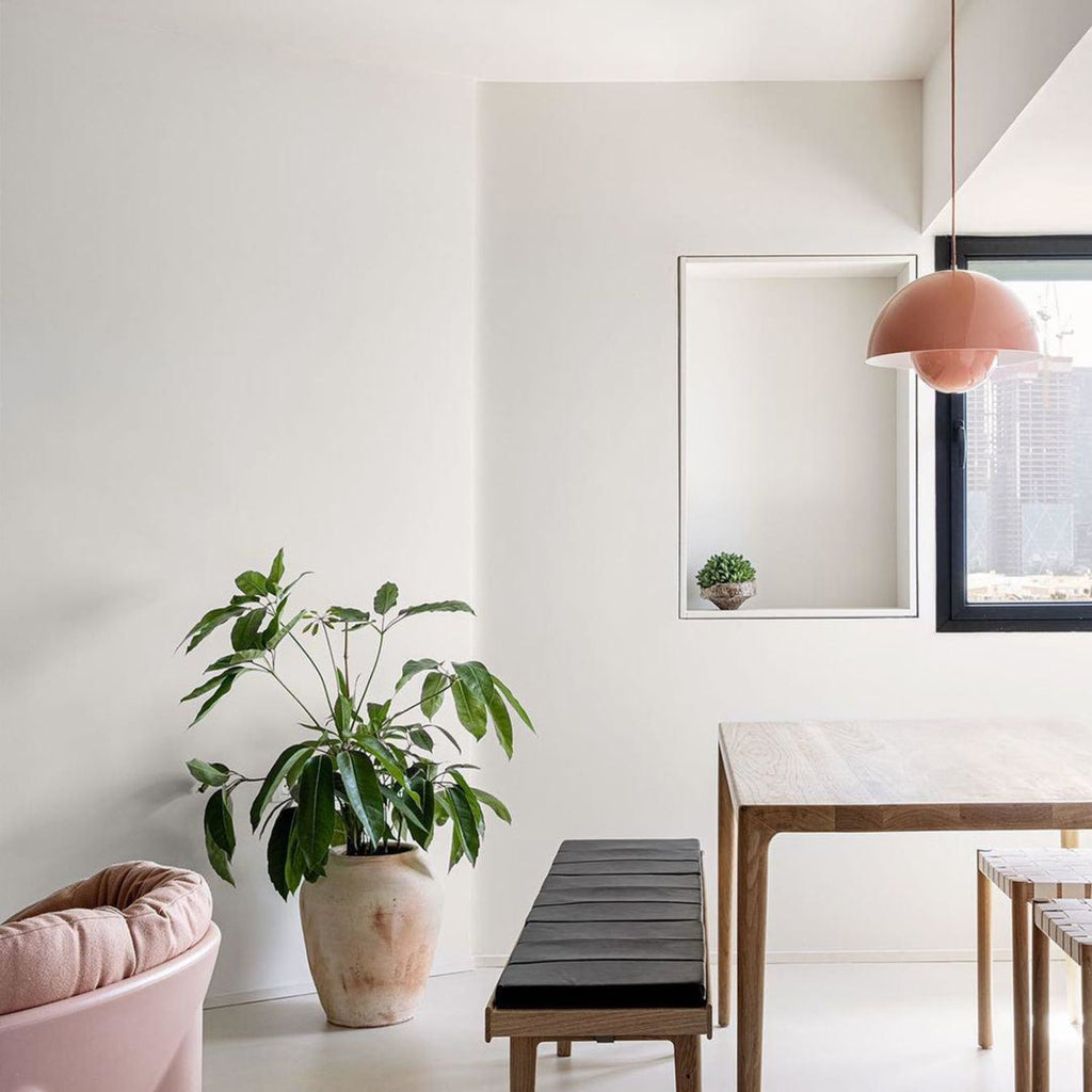 Modern Metal Dome Pendant Light With Integrated LED for Kitchen and Dining — Halden Lighting