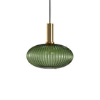 Modern Glass Pendant Light With Warm LED Glow — Halden Lighting