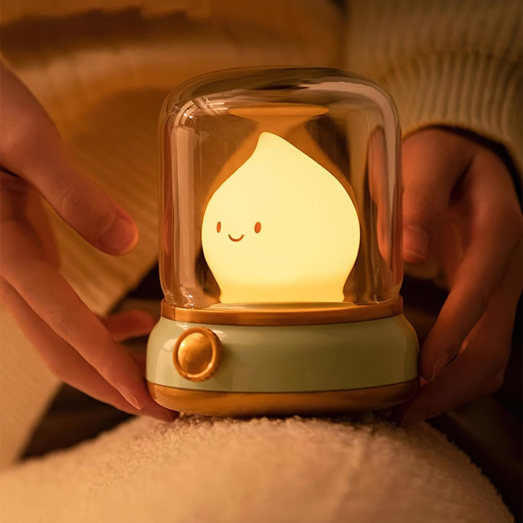 Modern Cordless Table Lamp With Warm LED Glow — Halden Lighting