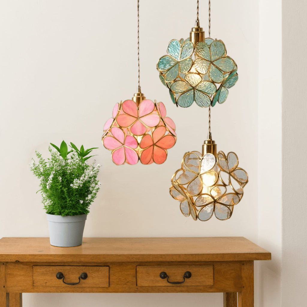 Modern Glass Pendant Light With Warm LED Glow — Halden Lighting